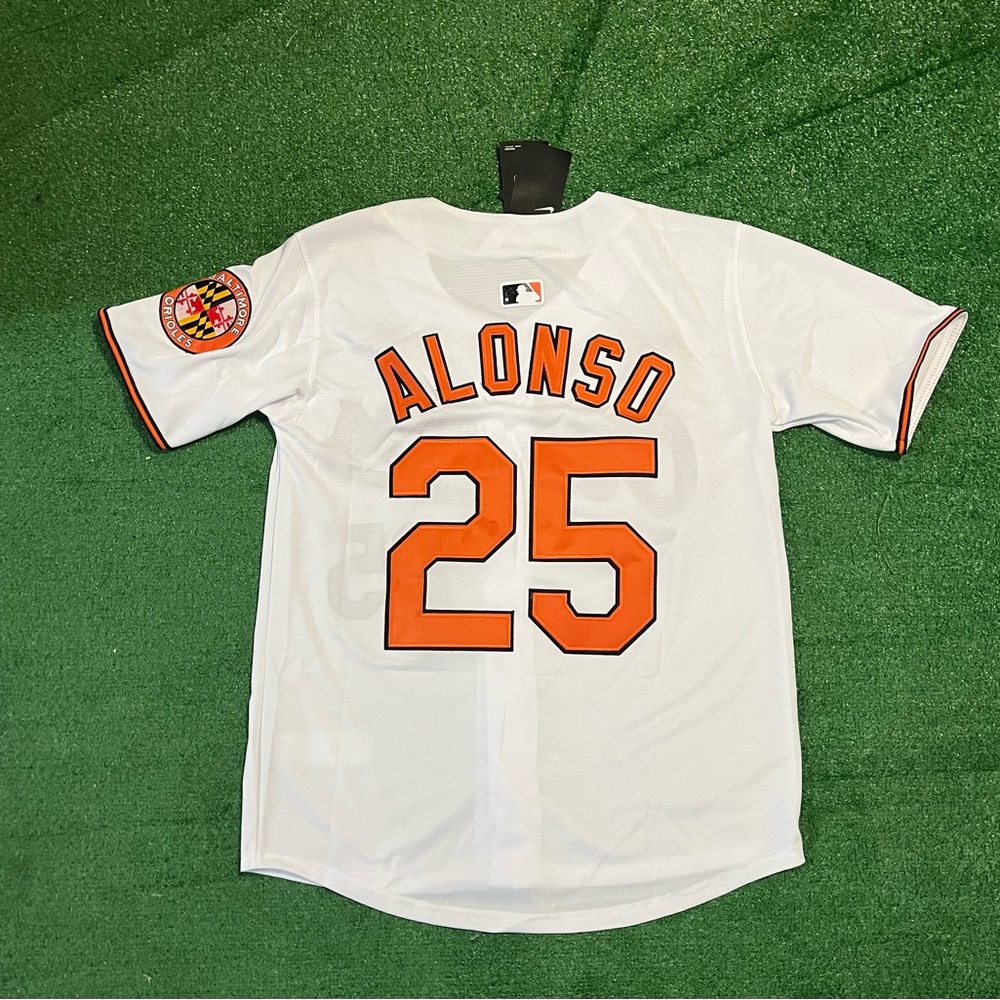Baltimore Orioles Pete Alonso White Jersey - Picture 3 of 5